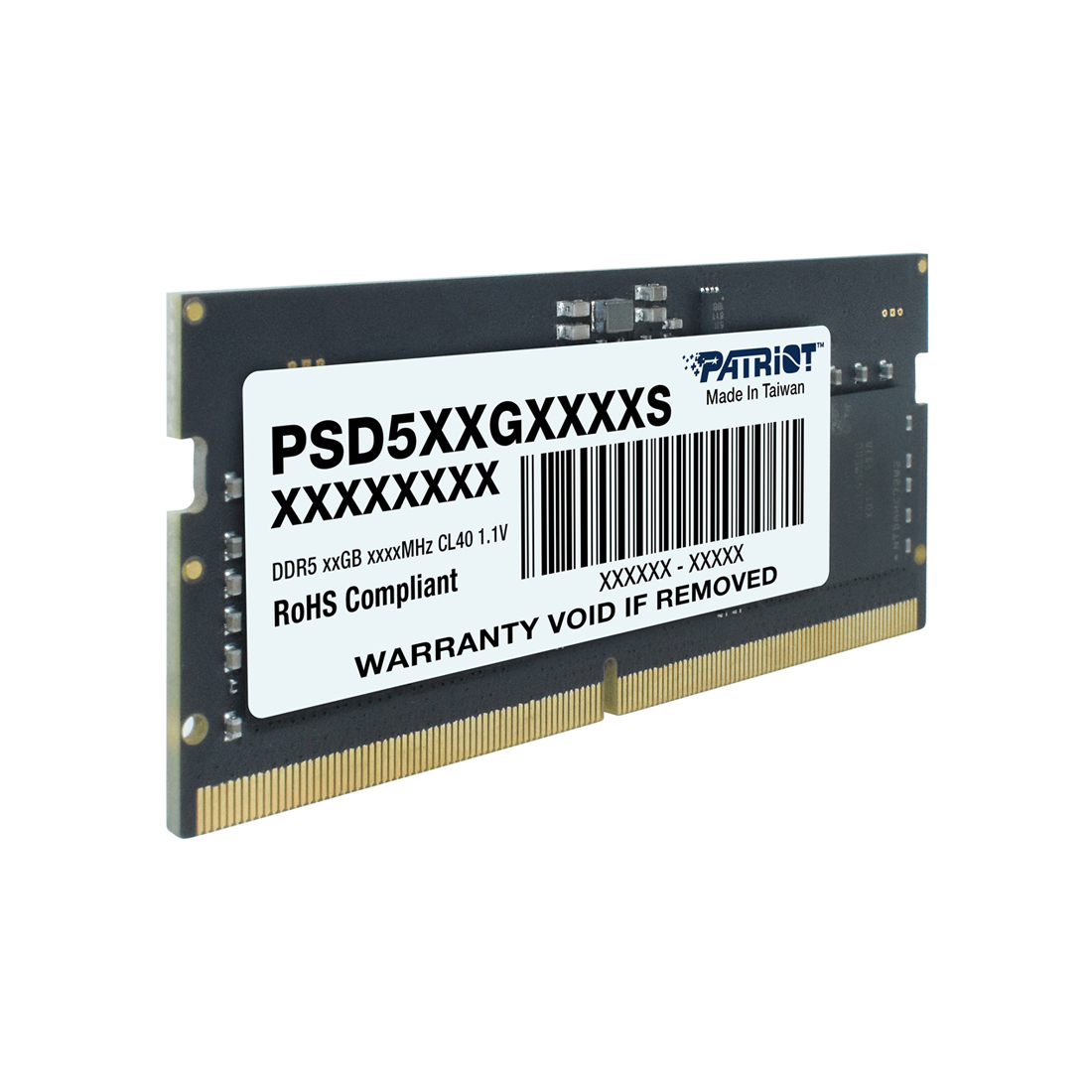 картинка Оперативная память для ноутбука Patriot SL DDR5 32GB (PSD532G48002S) от магазина itmag.kz