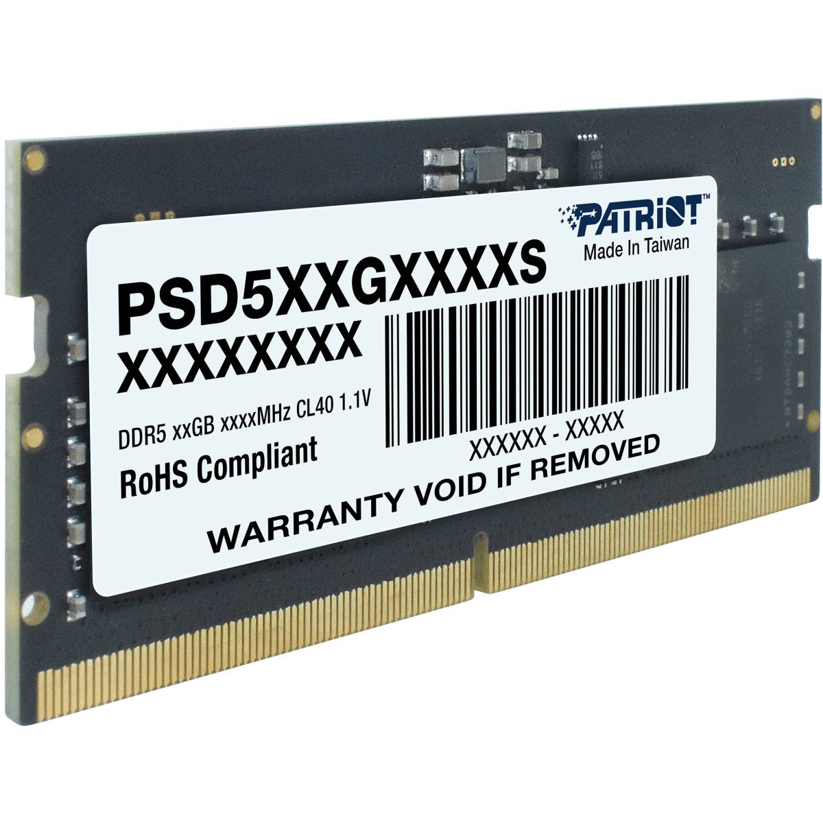 Оперативная память для ноутбука Patriot SL DDR5 32GB (PSD532G48002S) фото