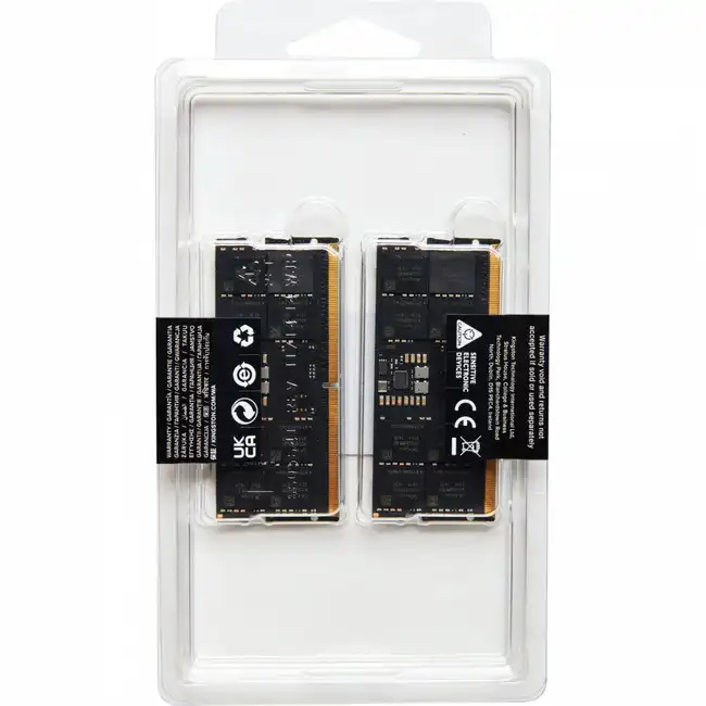 Оперативная память для ноутбука Kingston Fury Impact, DDR5 32 GB kit (2х16GB) (KF560S38IBK2-32) фото
