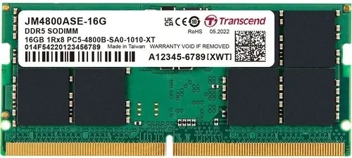 картинка Оперативная память DDR5 Notebook Transcend  JM4800ASE-16G от магазина itmag.kz