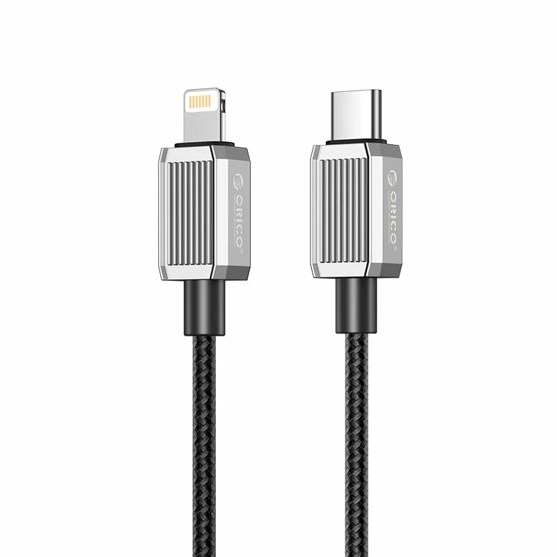 Кабель USB C - Lightning(m) 8-pin, 1m (ORICO-GQA29-10-BK-BP)  фото