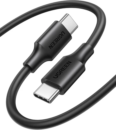 Кабель UGREEN USB C - USB C, 480Mbps, 60W, 1m, L501 (35465)  фото