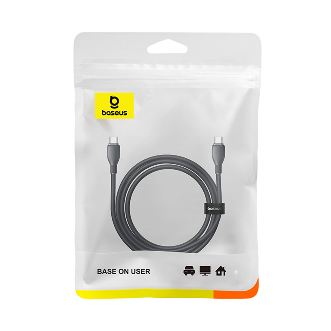 Интерфейсный кабель Baseus Ultra-Fast Fast Charging Cable USB-C to USB-C 100W 1m Cluster Black (P10376302112-03) фото