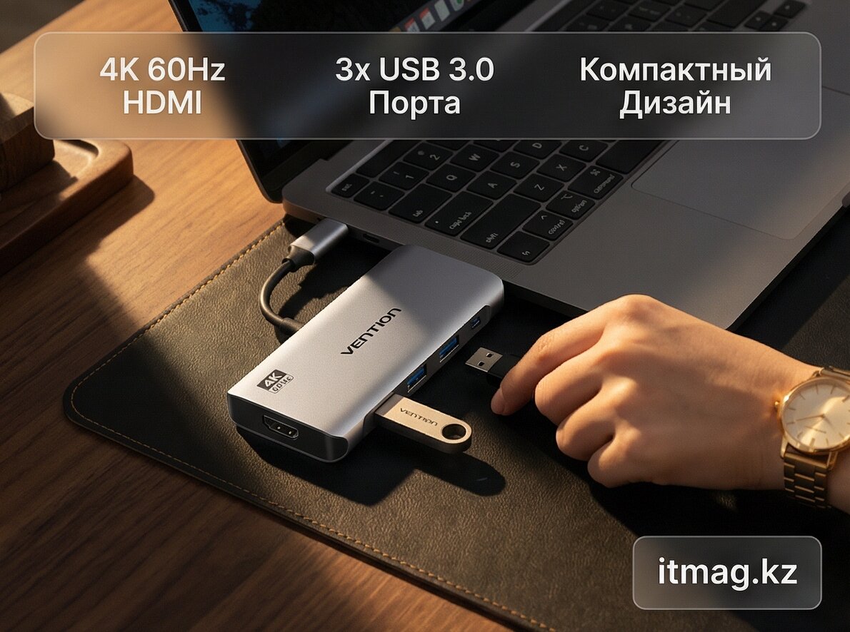USB Хаб Vention TQHHB (TQHHB) фото