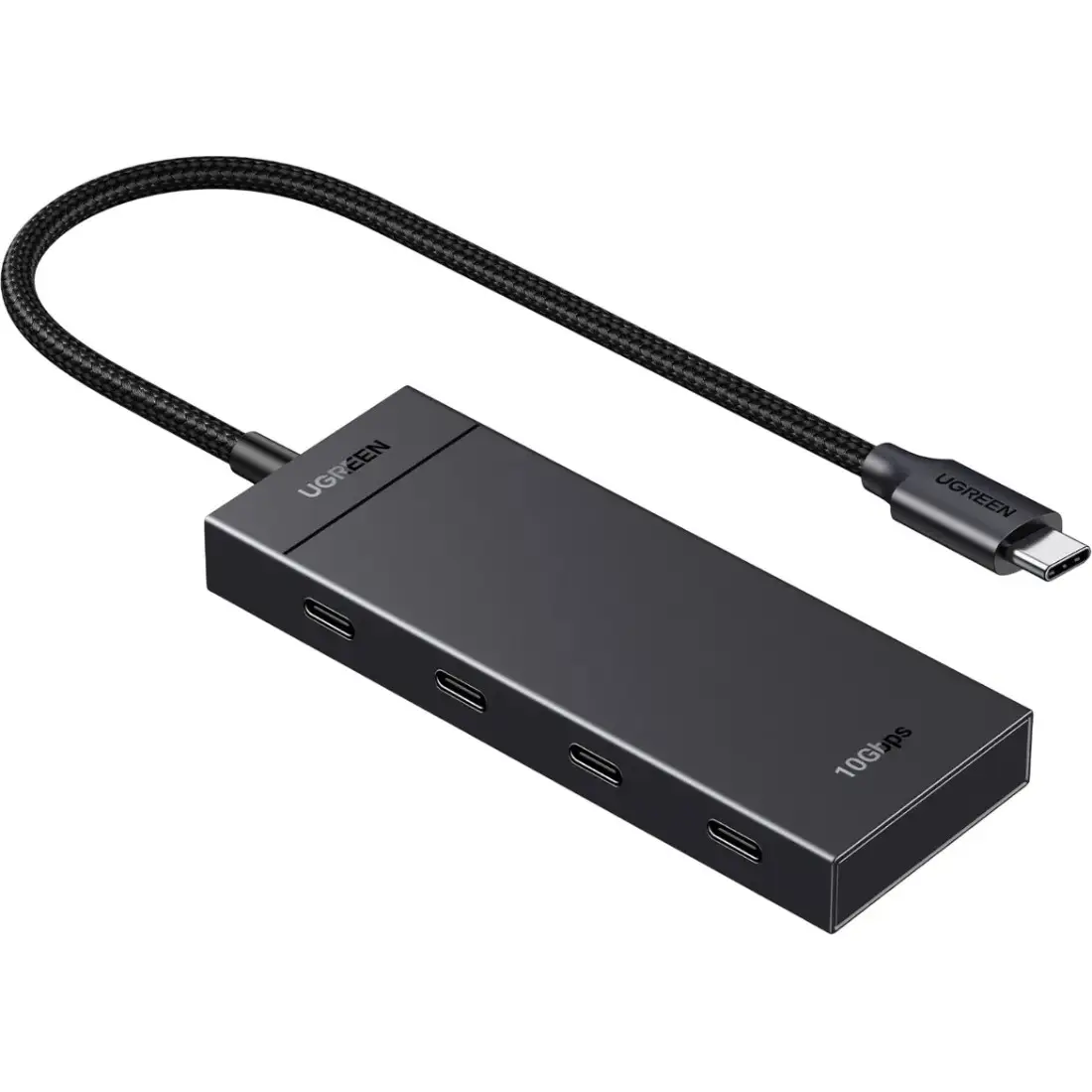 USB-хаб Ugreen CM806 USB 3.2 Type-C to 4хType-C 3.2 Black (35584) фото