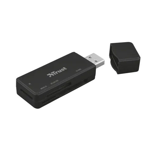 Картридер Trust NANGA 23417 USB 3.1 черный (21935) фото