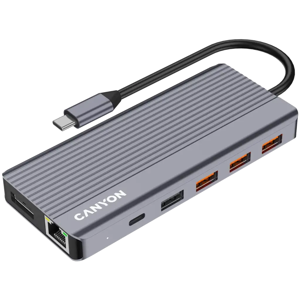 USB хаб canyon DS-16 - Grey (CNS-TDS16) фото