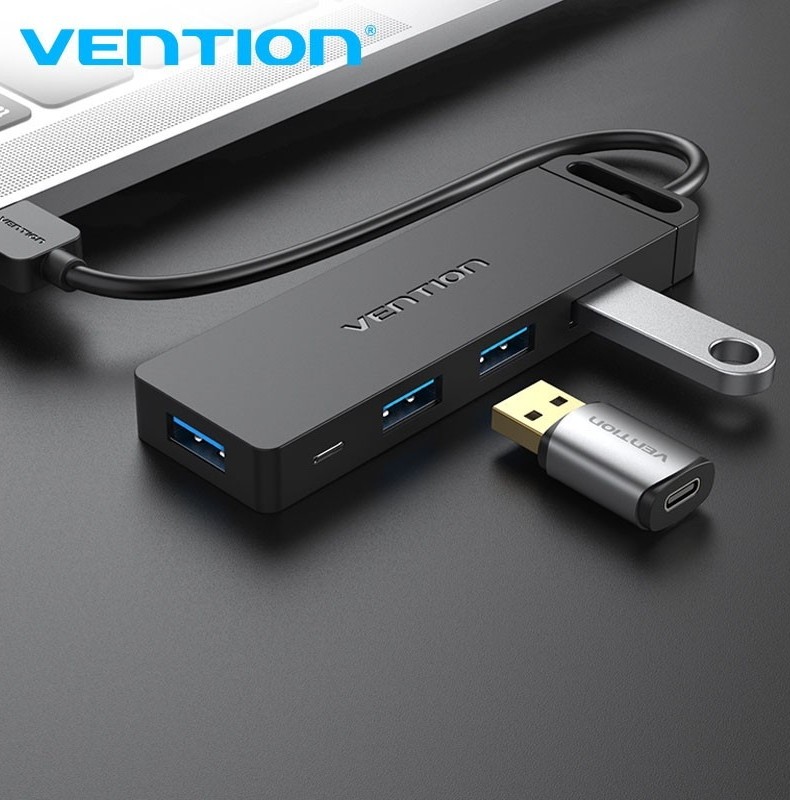 Хаб USB Vention CHKBB - Black (CHKBB) фото