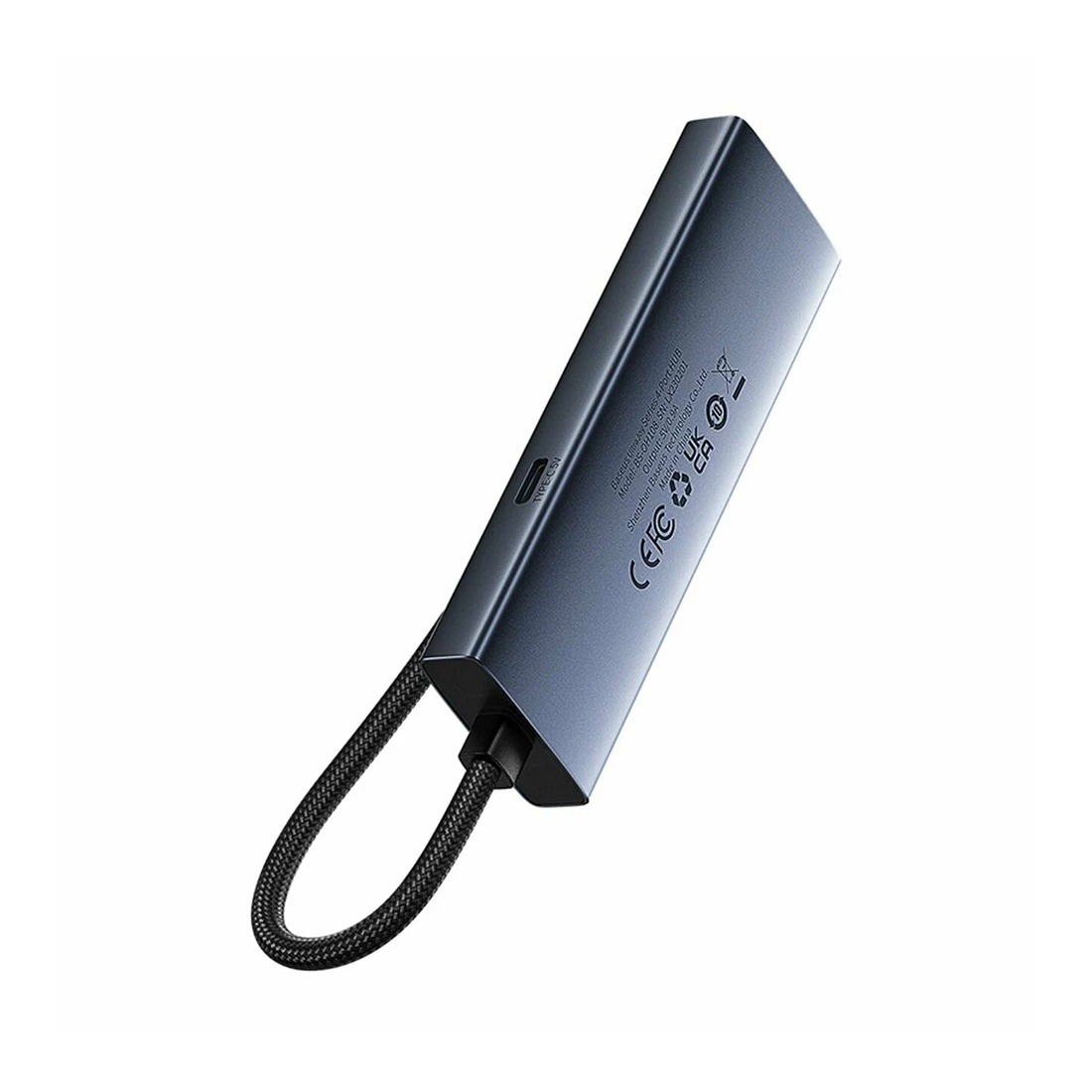 Концентратор Baseus UltraJoy Series 4-Port Space Grey (B0005280B811-12) фото
