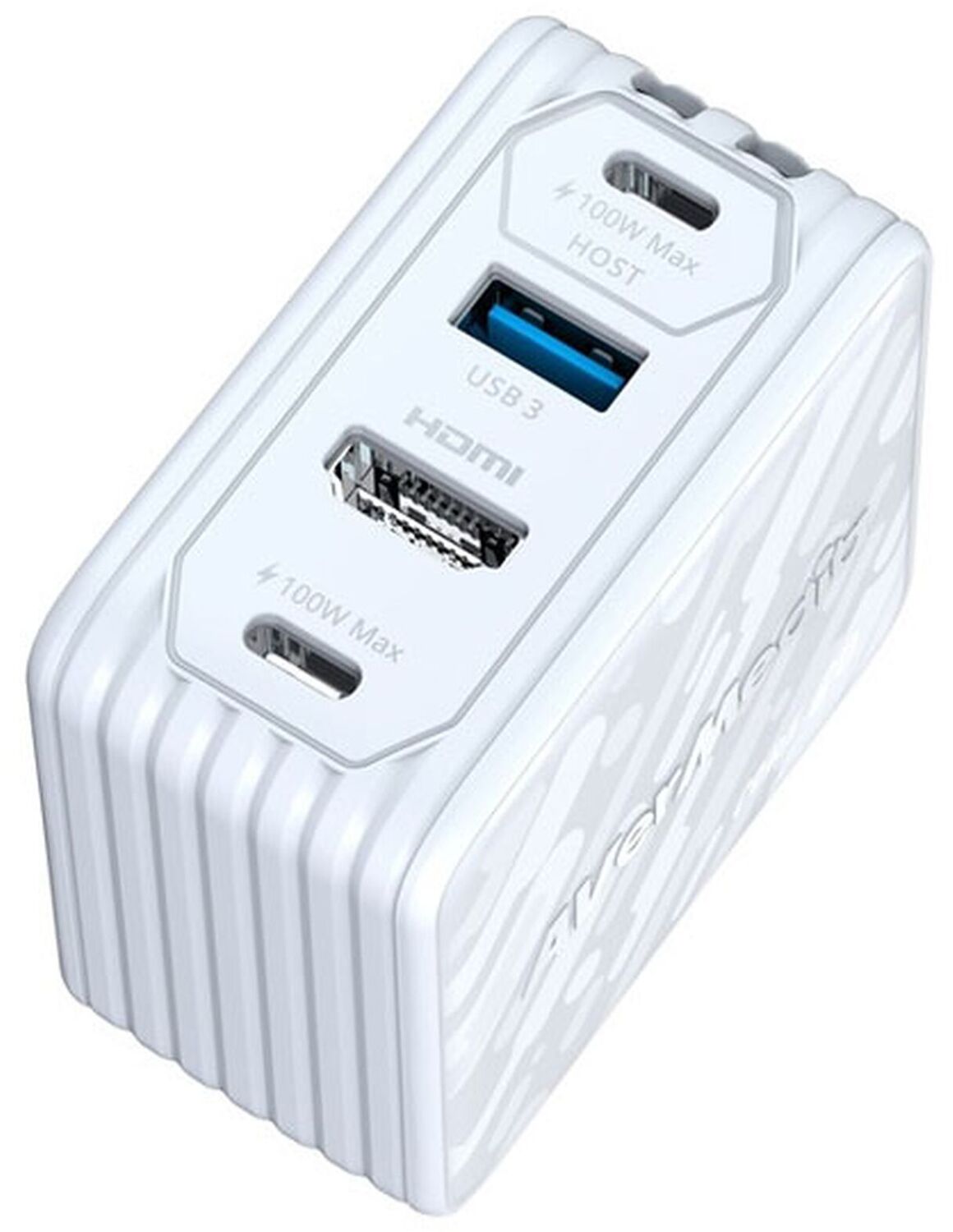 Карта видеозахвата Зарядный блок + передача данных  AverMedia Core GO, Charging 100W, white GC313 (40AAGC313AWP) фото