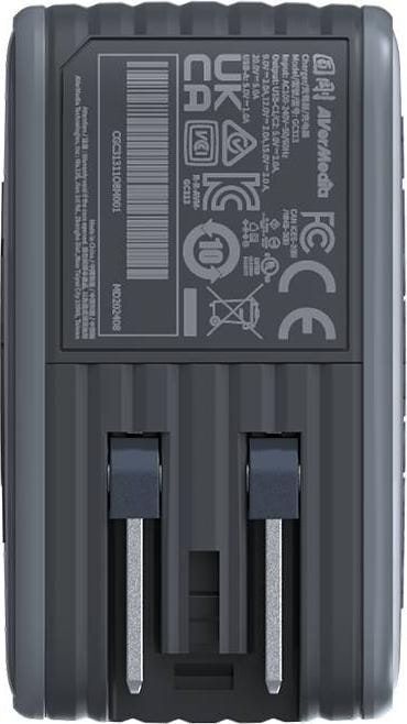 Карта видеозахвата Зарядный блок + передача данных  AverMedia Core GO, Charging 100W, black GC313 (40AAGC313AWN) фото