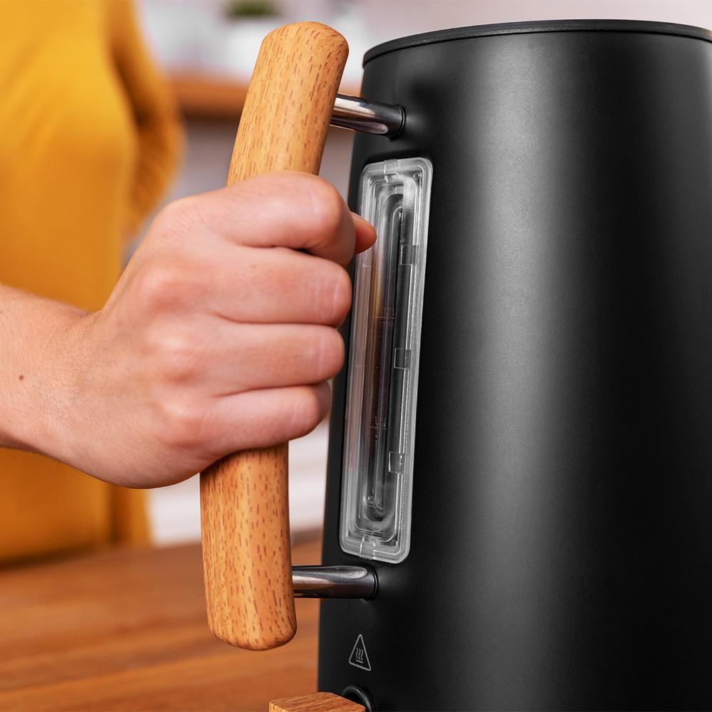 Чайник электрический Cecotec Thermosense 400 Woody черный (01479) фото