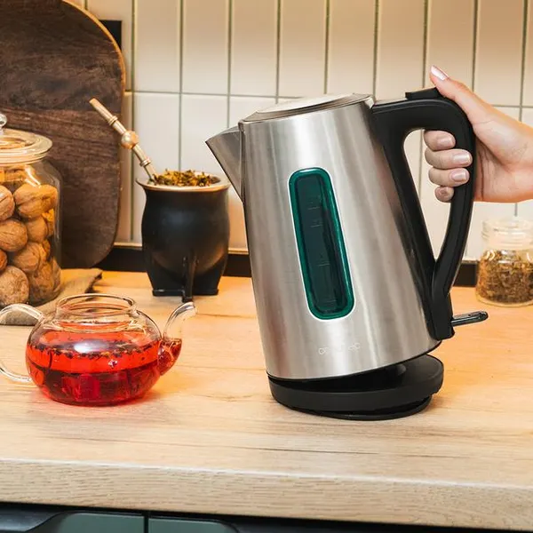 Чайник электрический Cecotec Thermosense 210 серый (01425) фото