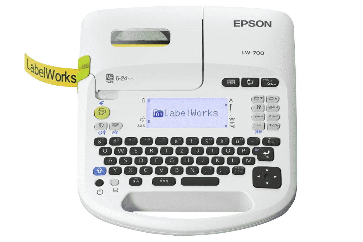 картинка Матричный принтер этикеток Epson LabelWorks LW-700 C51CA63100 от магазина itmag.kz