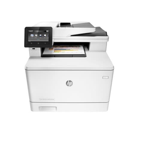 картинка МФУ HP Color LaserJet Pro MFP M477fdn (A4) Printer/Scanner/Copier/Fax/ADF 27 ppm 600 dpi 1.2 GHz, Duplex, 256 Mb, tray 50 + 250 pages, USB+Ethernet, duty 50000 pages от магазина itmag.kz
