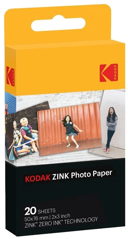 Фотобумага 2х3 Kodak ZINK 20 шт (RODZ2X320) фото