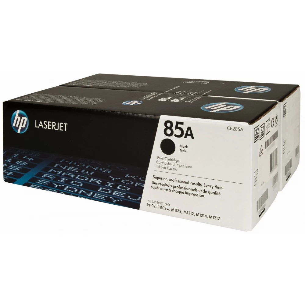 Картридж HP 85A Blk Dual Pack LJ Toner Cartridge (CE285AD) фото