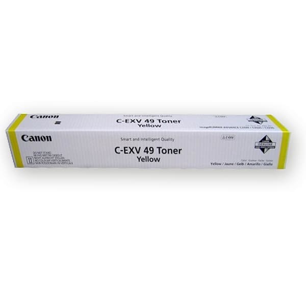 картинка Тонер C-EXV 49 YELLOW Yield 19k for iR ADV C33xx от магазина itmag.kz