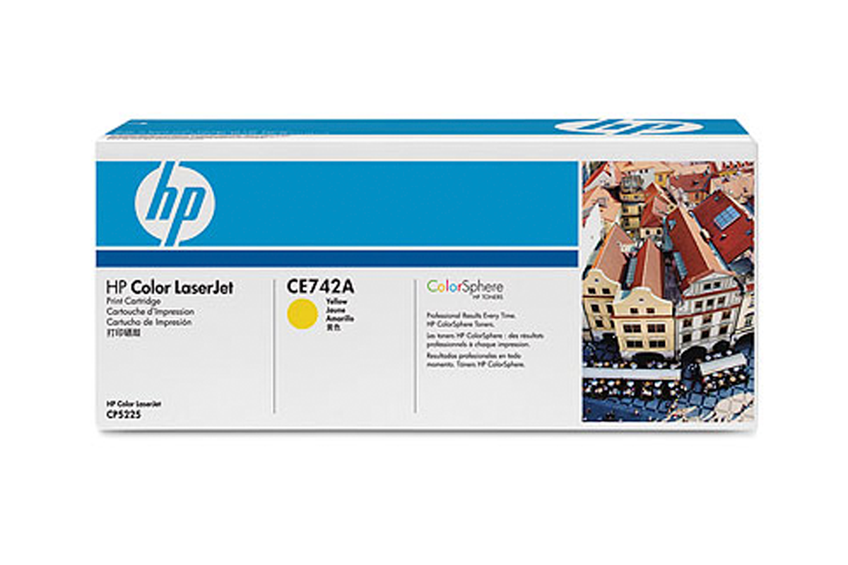 картинка Лазерный картридж HP Europe CE742A (CE742A) от магазина itmag.kz