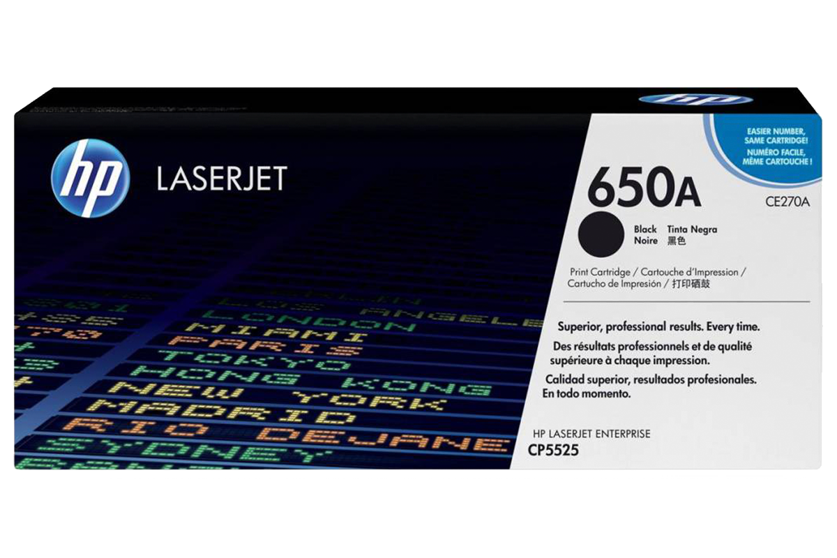 картинка Лазерный картридж HP Europe CE270A (CE270A) от магазина itmag.kz