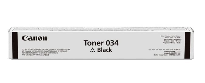 картинка Тонер Canon TONER 034 BLACK IRC1225x от магазина itmag.kz
