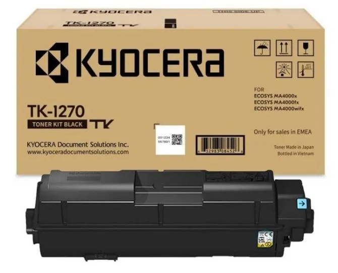 Тонер-картридж TK-1270 10 000 стр, Black (1T0C140NL0) фото