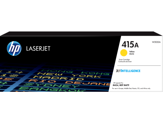 картинка Оригинальный лазерный картридж HP W2032A LaserJet 415A, желтый, 2100 стр. от магазина itmag.kz