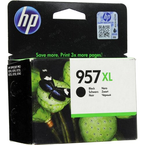 картинка Струйный картридж HP 957XL черный пигментный (L0R40AE) от магазина itmag.kz