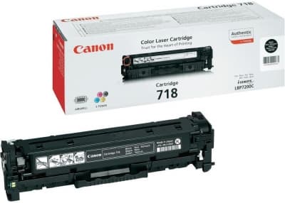 картинка Лазерный картридж Canon 718Bk (2662B002AA) от магазина itmag.kz