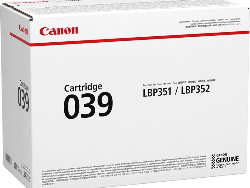 картинка Лазерный картридж Canon 039 (0287C001) от магазина itmag.kz
