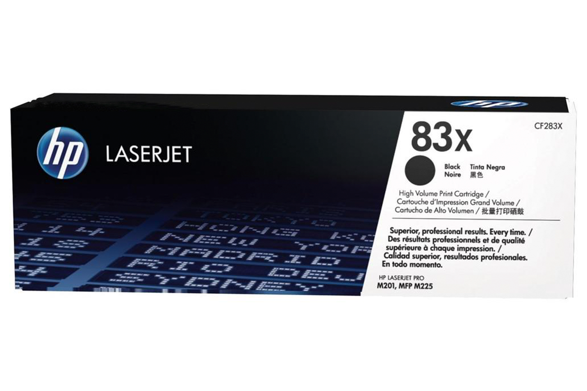 картинка Оригинальный лазерный картридж HP LaserJet увеличенной емкости HP CF283X 83X от магазина itmag.kz