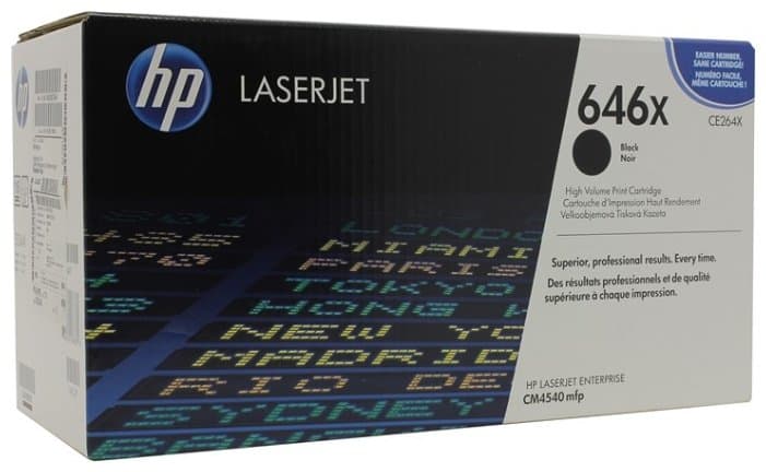 картинка Лазерный картридж HP HP CE264X Black Print Cartridge for Color LaserJet от магазина itmag.kz