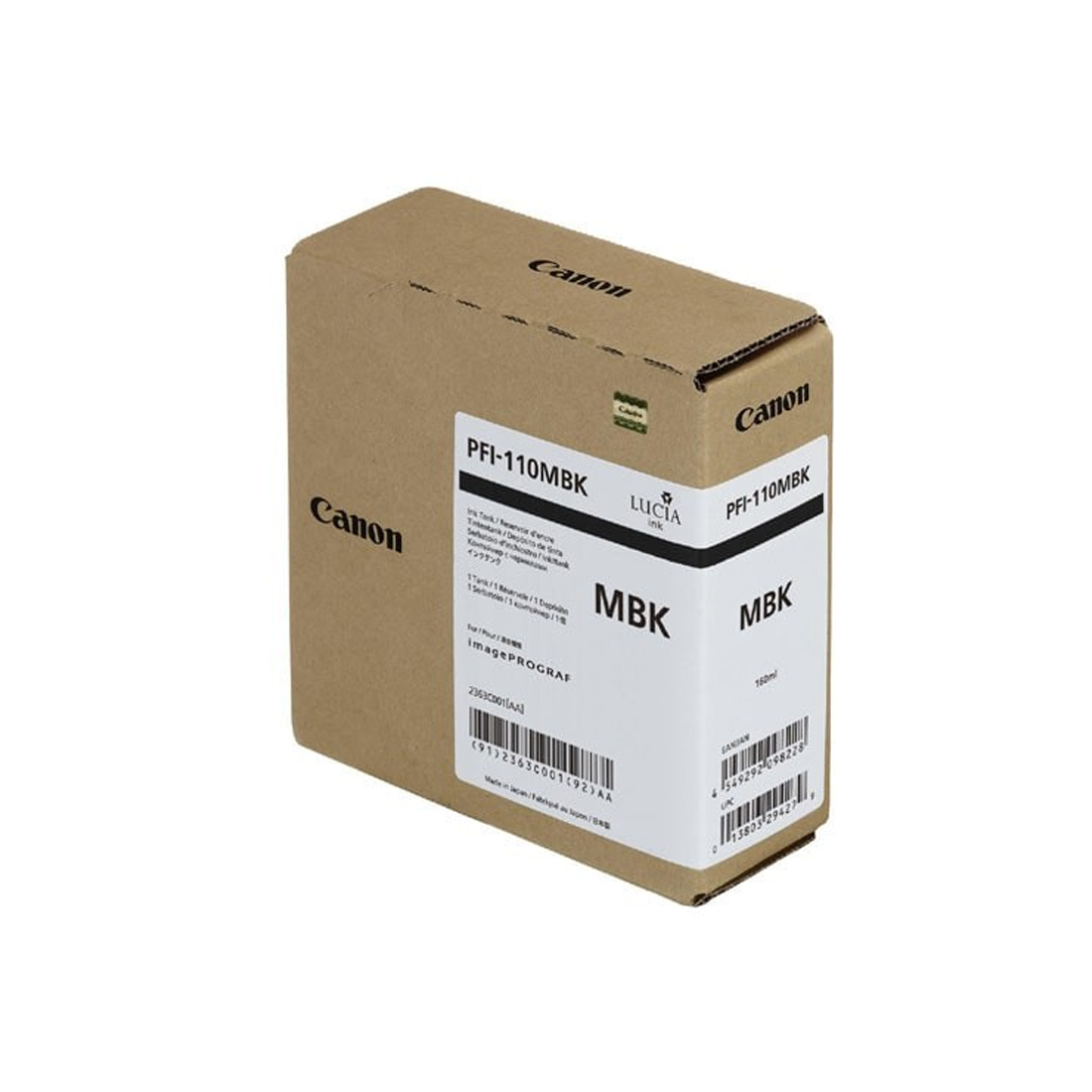 Чернильный картридж Canon PFI-110 Matte Black (2363C001) фото