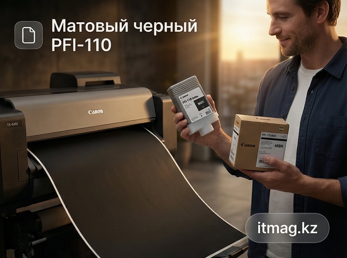 Чернильный картридж Canon PFI-110 Matte Black (2363C001) фото