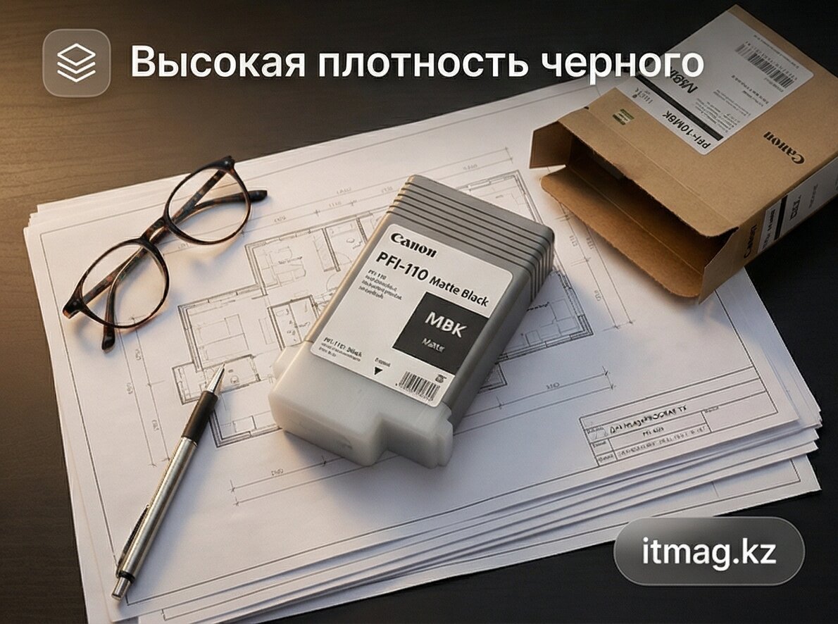Чернильный картридж Canon PFI-110 Matte Black (2363C001) фото
