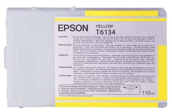 картинка Картридж струйный Epson C13T613400, для SP-4450, желтый, 110мл от магазина itmag.kz
