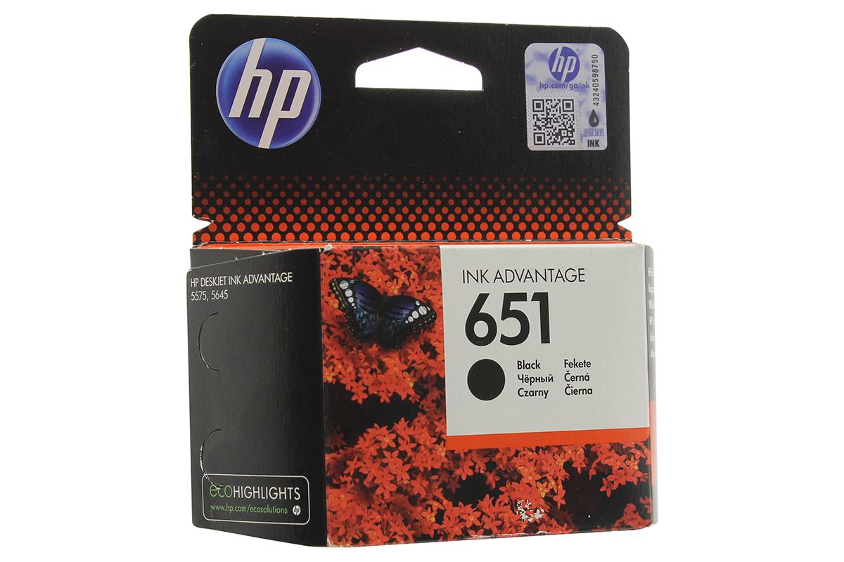 картинка Картридж HP 651 (C2P10AE) от магазина itmag.kz