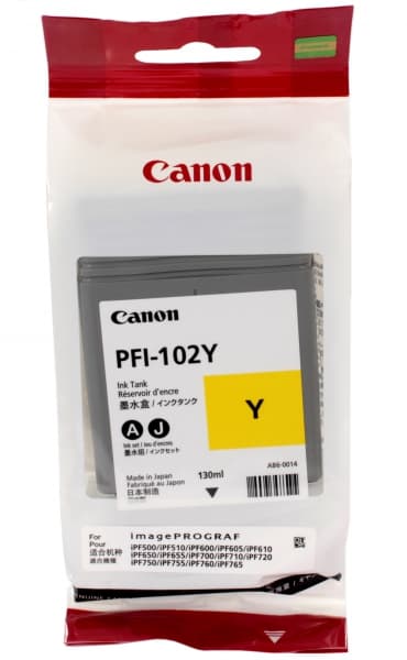 картинка Картридж Canon PFI-102Y (0898B001) от магазина itmag.kz