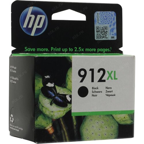 картинка Картридж HP 912XL черный (3YL84AE) от магазина itmag.kz