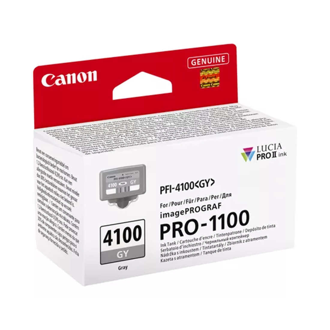 Чернильный картридж Canon PFI-4100 Grey (6783C001AA) фото