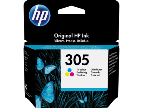 картинка Картридж струйный HP 305 Tri-color Original Ink Cartridge, ресурс 100 стр для DeskJet 2320, 2710, 2720, 3YM60AE от магазина itmag.kz