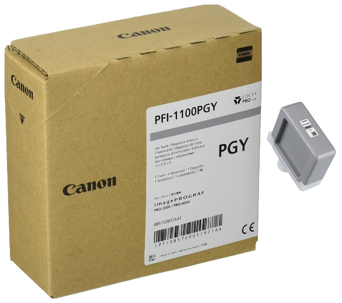 картинка Картридж Canon PFI-1100 PGY (0857C001) от магазина itmag.kz
