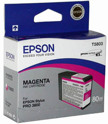 картинка Картридж Epson C13T580A00 SP 3880-80ml Vivid Magenta от магазина itmag.kz