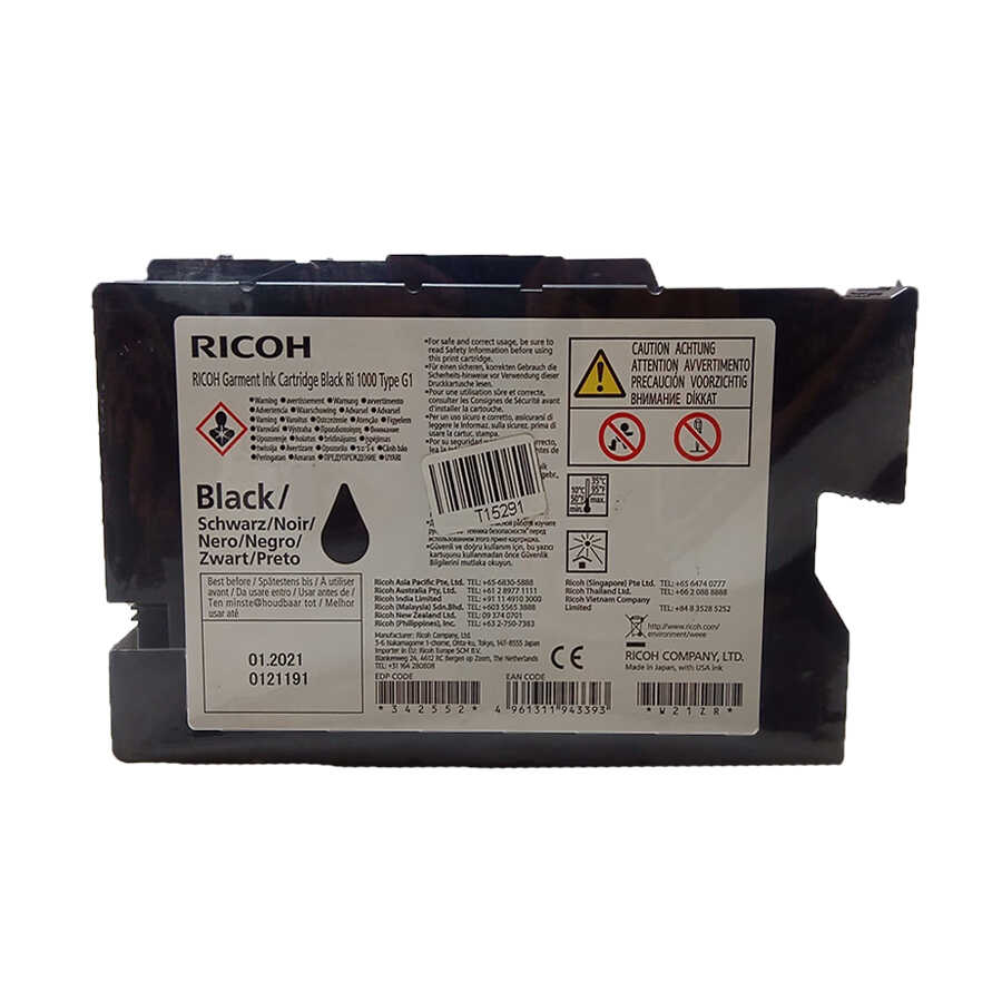картинка Текстильные чернила RICOH Ri 1000 Тип G1.Черные (342552) от магазина itmag.kz