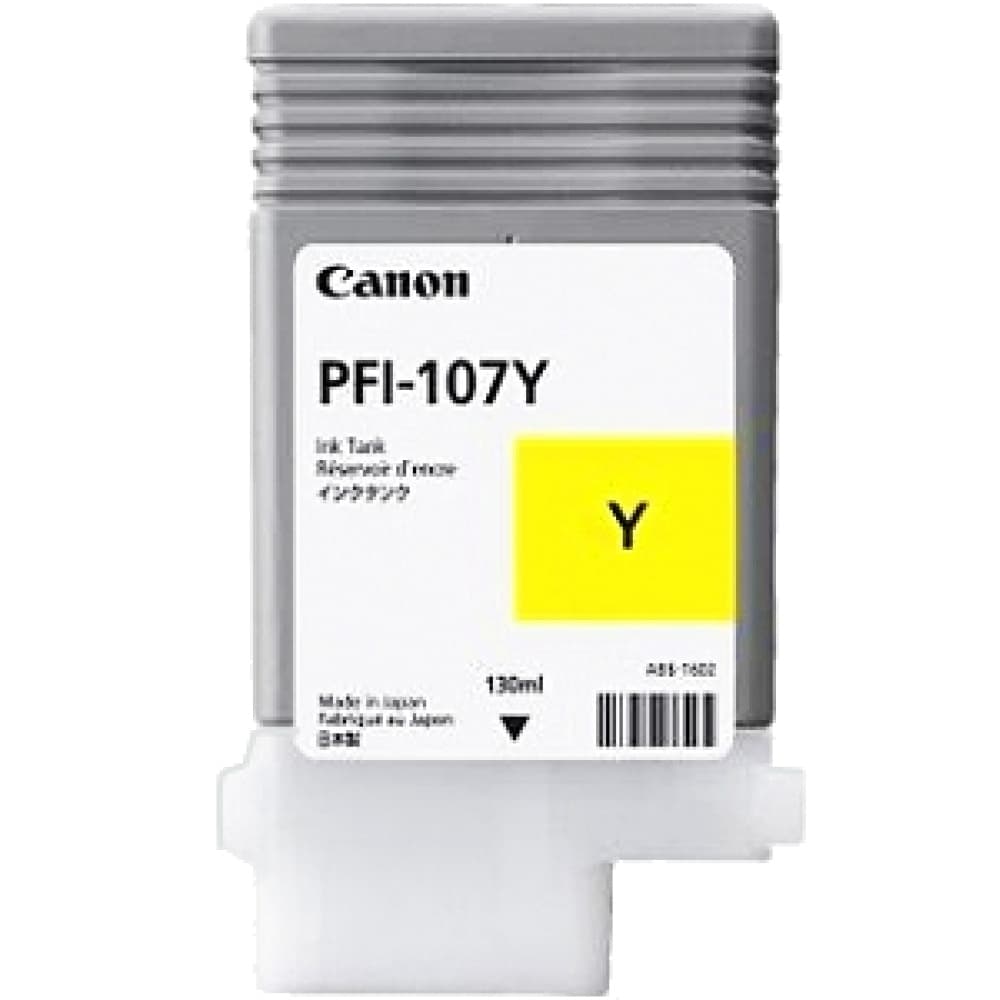 картинка Картридж Canon PFI 107 Yellow (130 ml) от магазина itmag.kz