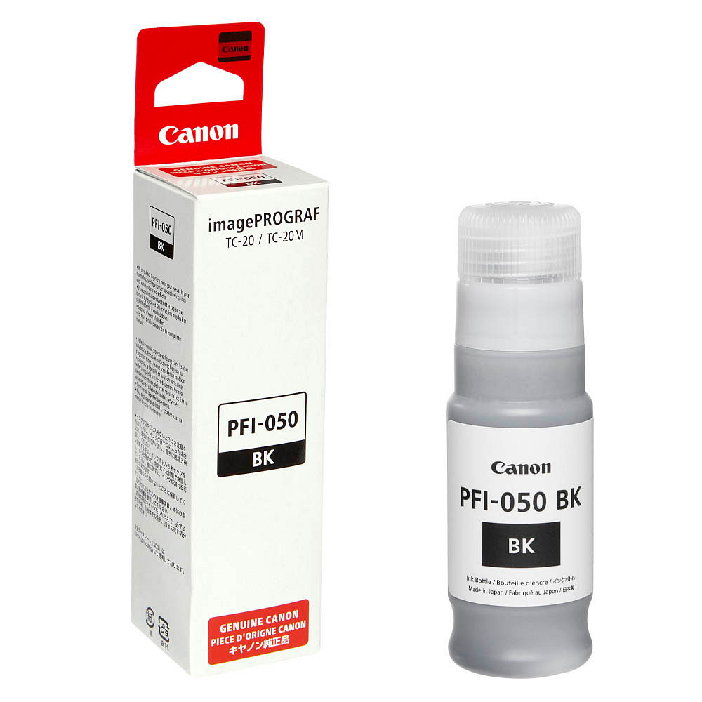 картинка Картридж струйный Canon PFI-050 BK черный для Canon imagePROGRAF TM-20/TM-20M от магазина itmag.kz