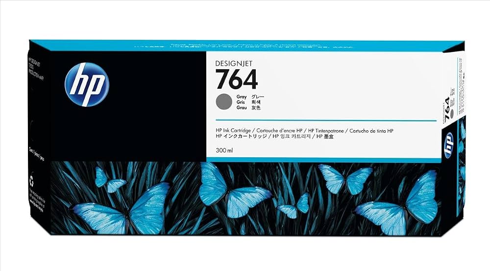 Картридж HP 764 300-ml Gray Ink Cartridge (C1Q18A) фото