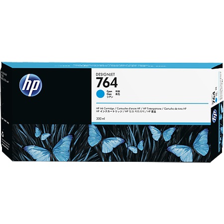 Картридж HP 764, голубой / 300мл (C1Q13A) фото