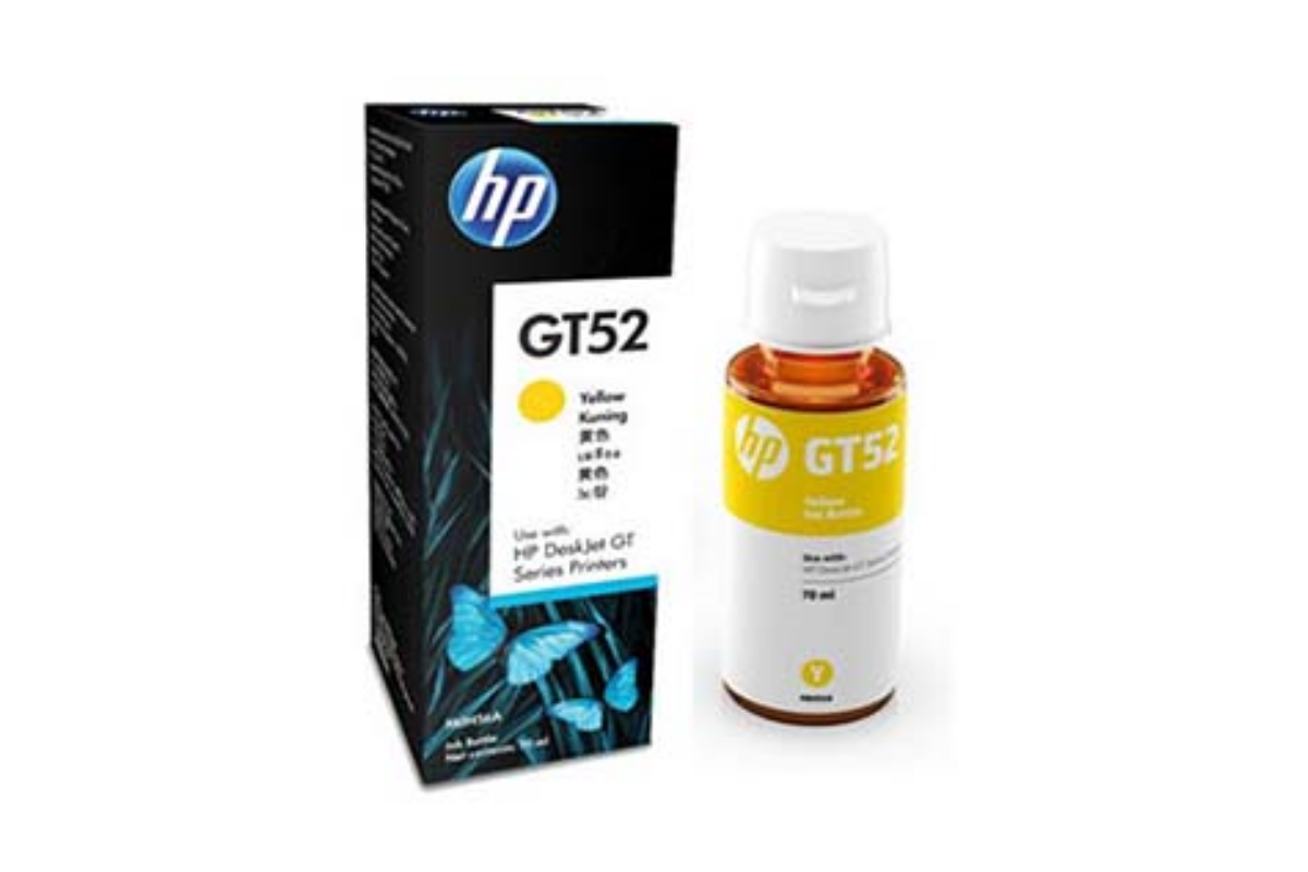 картинка Водорастворимые чернила для принтера HP GT52 Yellow (M0H56AE) от магазина itmag.kz