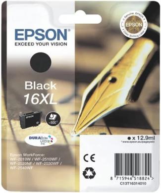 картинка Картридж Epson C13T16314010 повышенной емкости для WF2010_XL черный от магазина itmag.kz